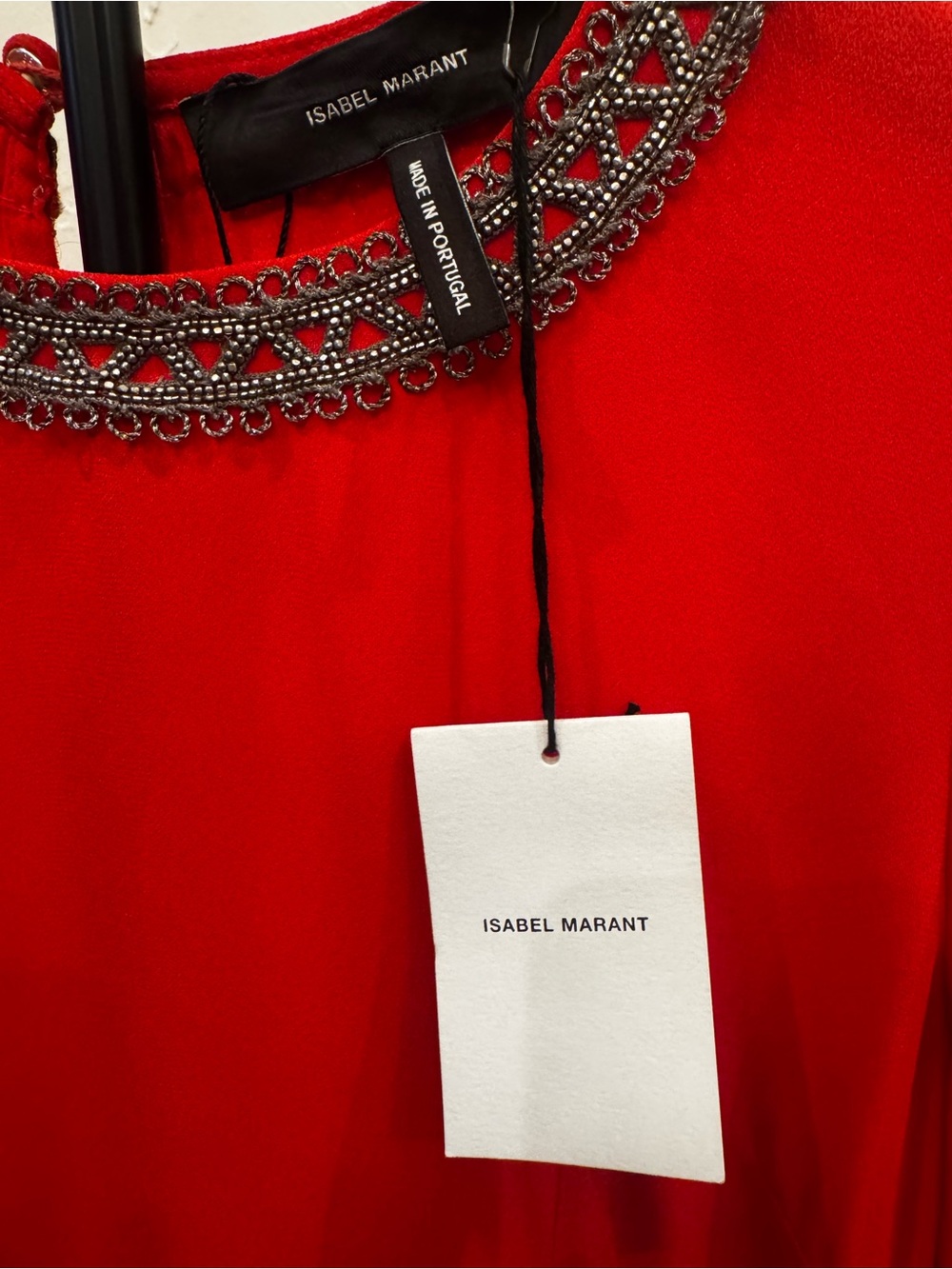 Isabel Marant Embellished Neckline Women's Top